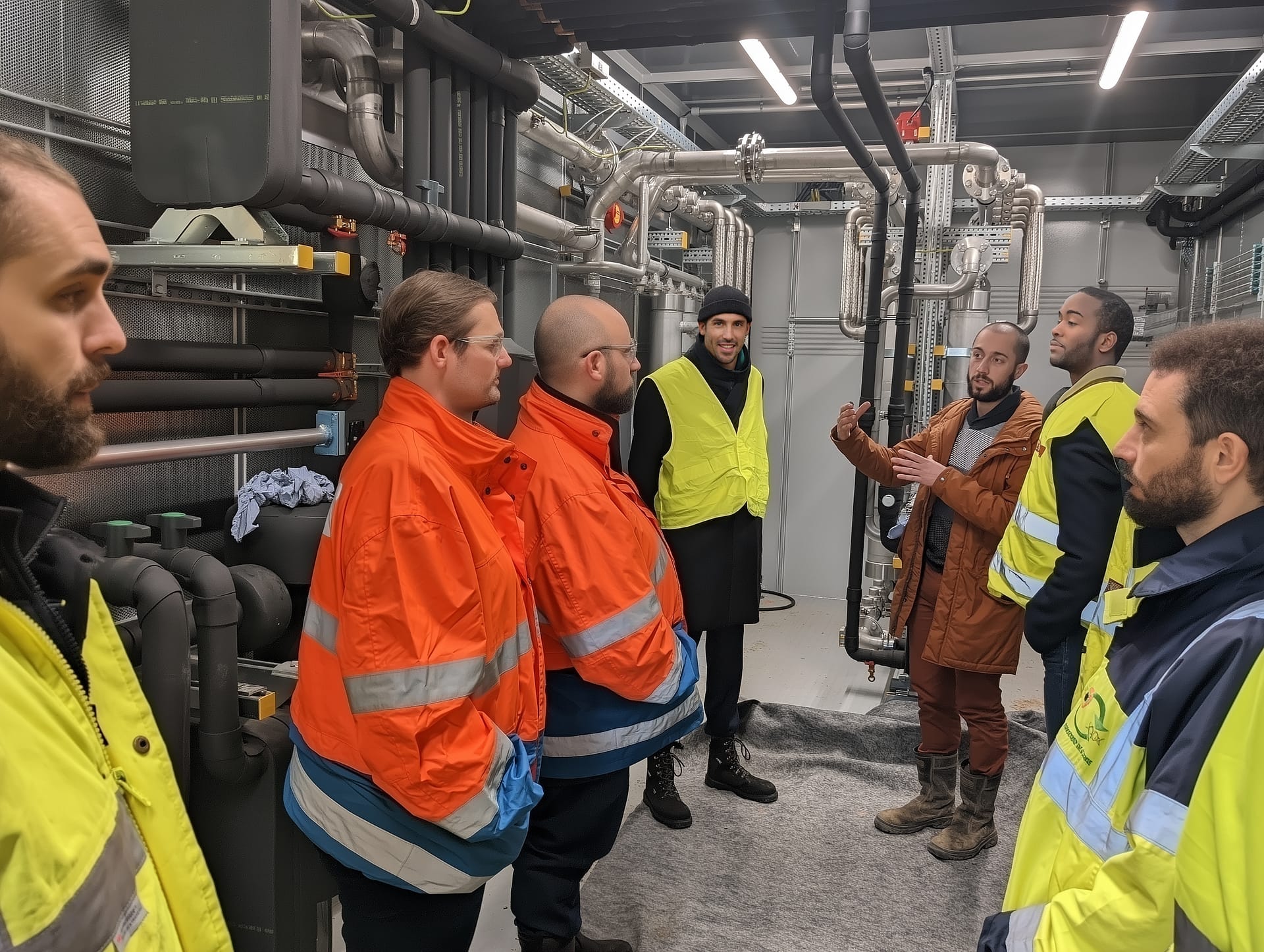 Visite d'un site de méthanisation